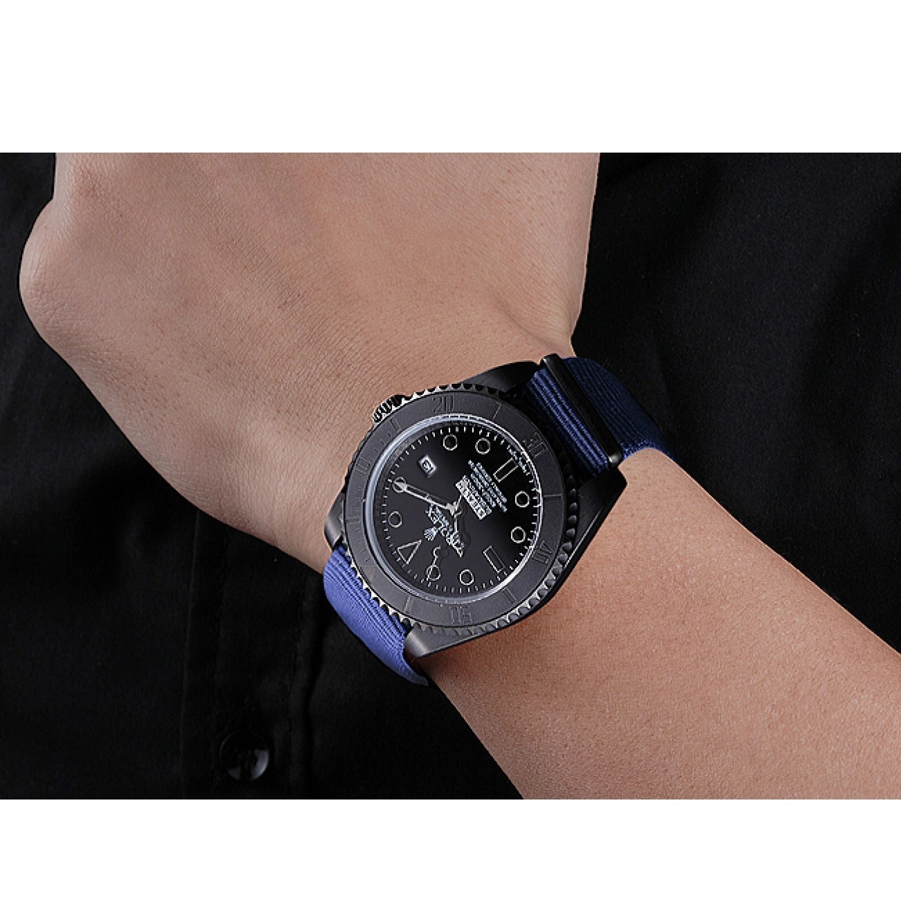 Aaa replica Stealth Rolex Submariner 621994 Blue 0527